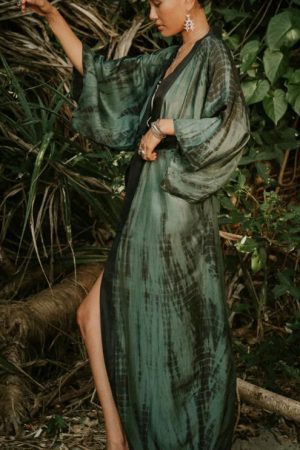 2023 Bohemian Bikini Cover-Ups Retro Striped Self