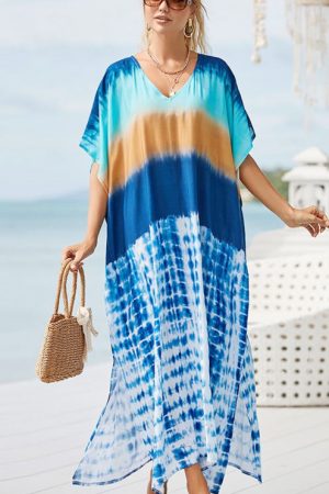 2023 Boho Printed Kaftan Casual Summer Clothing Wo