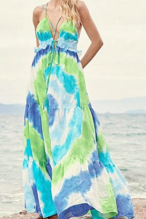 2023 Spaghetti Strapdress Summer Clothing Women Bo