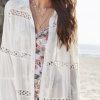 2023 Women Shirt Beach Dress Mandarin Sleeve Kafta