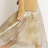A-Line Skirt Autumn Fashion Elegant Light Luxury P