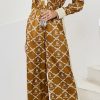 Autumn 2 Piece Sets Women Outfits Luxury Letter Pr