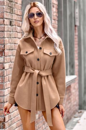 Autumn And Winter Style Woolen Coat Women's Fashio