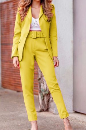 Autumn And Winter Women's Casual Suits Professiona