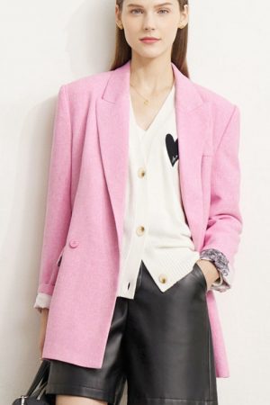 Autumn Blazer Coats For Women Office Lady Elegant