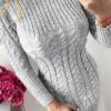 Autumn Winter Warm Sweater Dress Women Slim Bodyco
