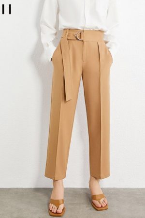 Autumn Winter Women's Pants Fashion Olstyle Solid