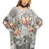 Butterfly Novel Doll Print Women Pullovers Oversiz
