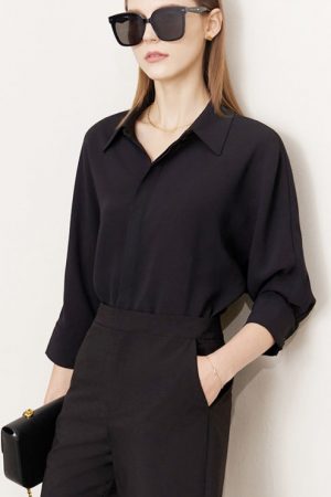 Casual Shirts For Women Autumn Solid Fashion Capab