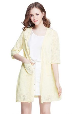 Casual Women Sweaters Cardigans Kimonos Fashion Th