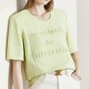 Casual Women T-Shirts Summer Loose 100% Cotton O-N