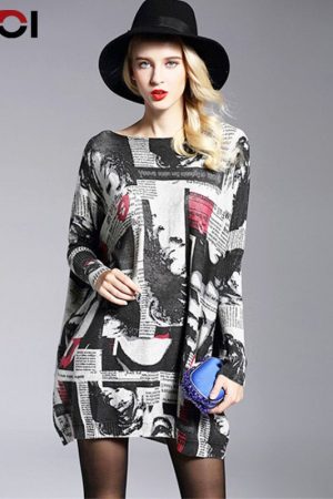 Fashion Knitted Sweaters Women's Clothing Pullover