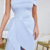 Fashion One Shoulder Mini Club Women's Dress Summe