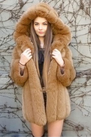 Fashion Thick Hooded Winter Coat Women Luxury Faux