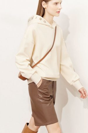 Hoodies Women Autumn Cotton Warm Fashion Loose Vin