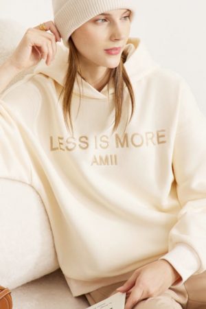 Hoodies Women Casual Hooded Embroidery Thick Pullo