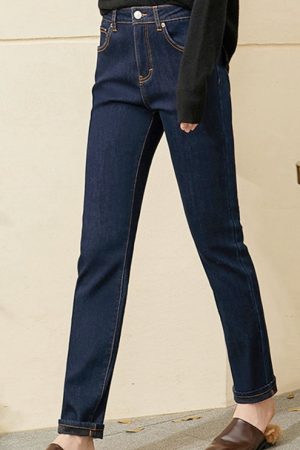 Jeans For Women Autumn Slim Feet Fashion Casual Al