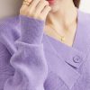 Knitted Pullover Autumn Women Casual Versatile Loo
