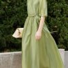 Long Dress For Women Summer Loose French Style Puf