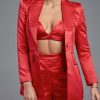 Long Sleeve Blazer And Short Suits Women 3 Piece S