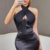 Mini Night Club Backless Dress For Women Summer Ho