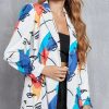 Non-Positioning Printing Ladies Casual Small Suit
