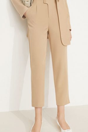 Pants For Women Autumn Fashion Elegant Solid Offic
