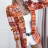 Plaid Small Suit Autumn And Winter Women's Slim Fi