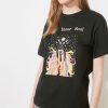 Printed Boyfriend Knitted T-Shirt Twoss21ts1766