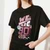 Printed Boyfriend Knitted T-Shirt Twoss21ts2210