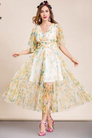 Runway Bohemia Women's Long Beach Dress Summer Vac