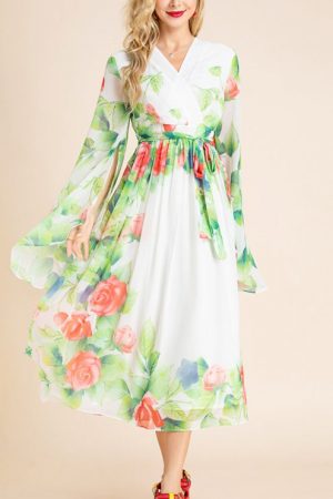 Runway Summer Beach Holiday Dress Women's Bohemian