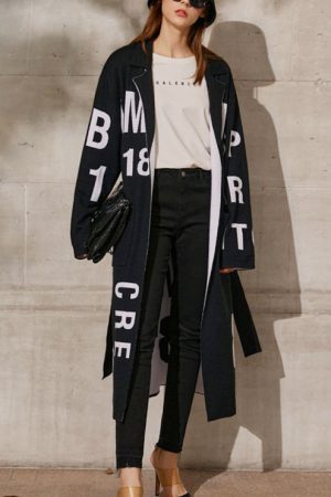 Spring Autumn Cardigans For Women Causal Lapel Let