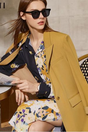 Spring Autumn Fashion Blazer Women Offical Lady La