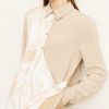 Spring Autumn Shirts For Women Office Lady Long Sl