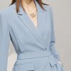 Spring Suit Offical Lady Solid Lapel Full Sleeve B