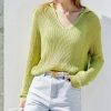 Spring Sweater For Women Fashion Hollow Clothing L
