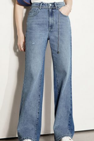 Spring Women Jeans Vintage Casual Pants Fashion Wi