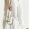 Spring Women's Jeans Fashion High Waist Wide Leg P