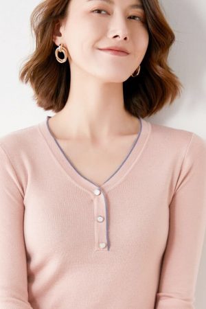 Style Women Wool Pullovers Fashion Autumn Winter W