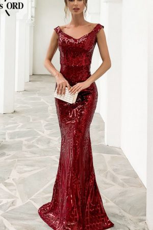 Summer Bra Party Dress Sequin Maxi Dress Off The S