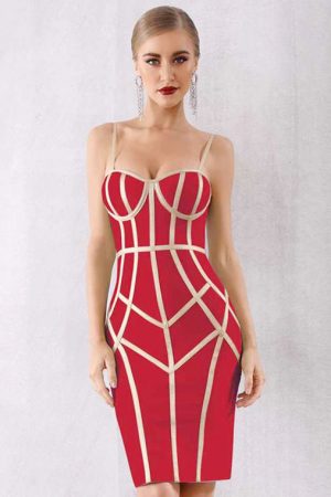 Summer Celebrity Evening Party Bodycon Dress Women