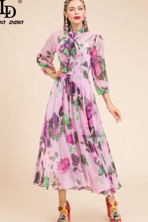Summer Fashion Runway Vacation Dress Women's Lante