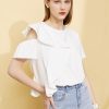 Summer Fashion Tshirt For Women Streetwear Solid O