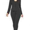 Spring/Summer Ladies Long Sleeve Casual Suits Larg