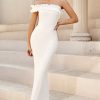 Summer Off Shoulder Bodycon Dress Women Lace Short