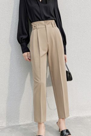 Summer Pants For Women Elegant High Wais Wide Leg