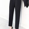 Summer Women's Pants Offical Lady Solid Straight S