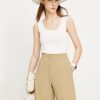 Summer Women's Pants Streetwear Solid High Waist S