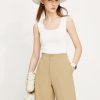 Summer Women's Pants Streetwear Solid High Waist S